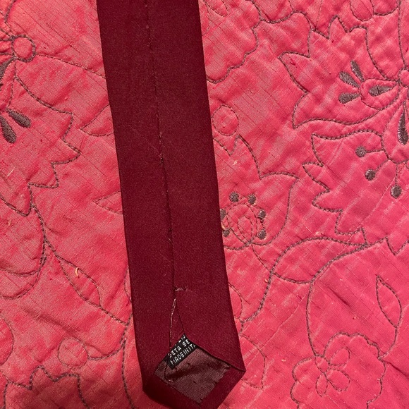 VINTAGE SILK TIE HAND PAINTED ITALY - Picture 3 of 8